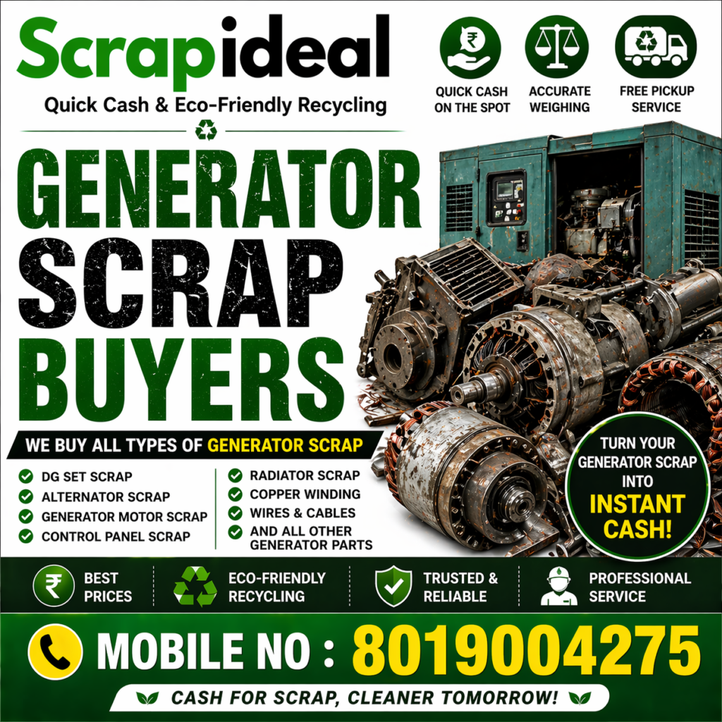 Generator Scrap Buyers in Hyderabad