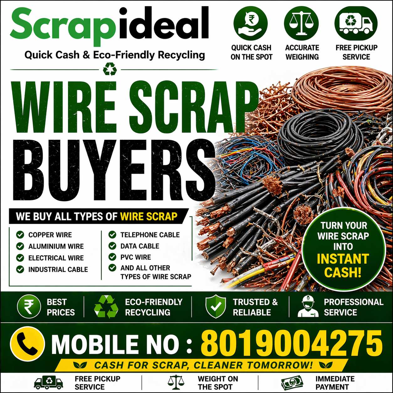 Wire Scrap Buyers in Hyderabad