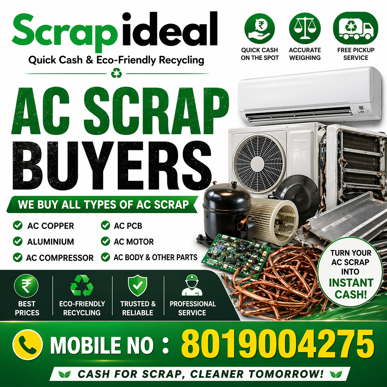 ac scrap buyers in Madhapur