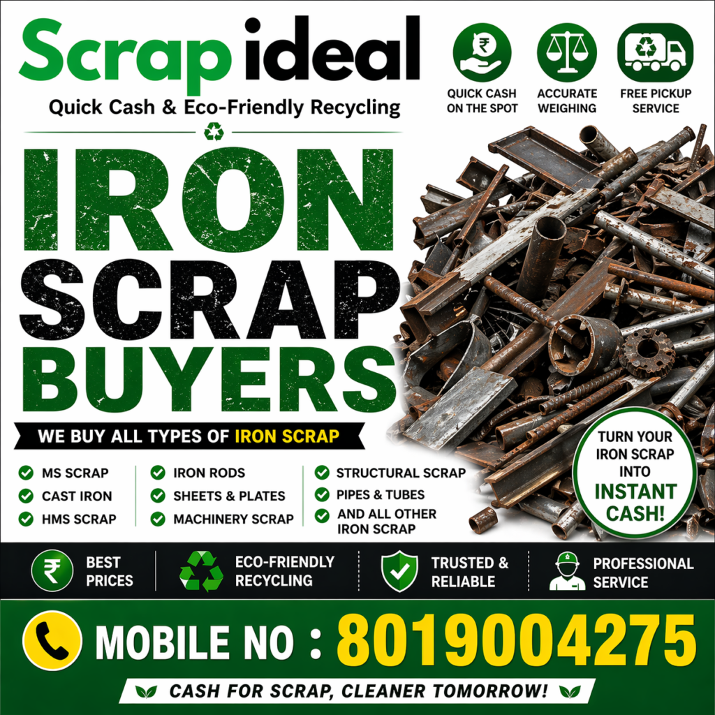 Iron Scrap Buyers in Hyderabad