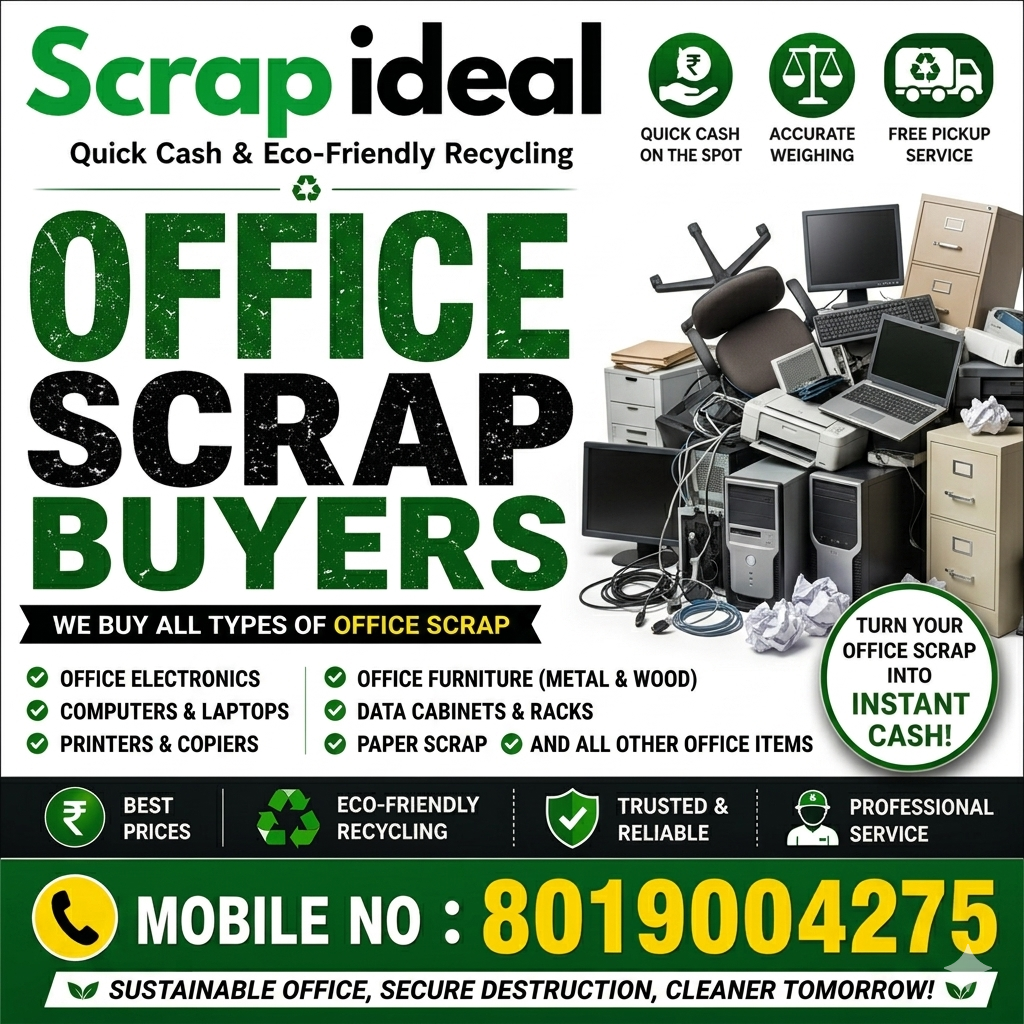 Office Scrap Buyers in Hyderabad