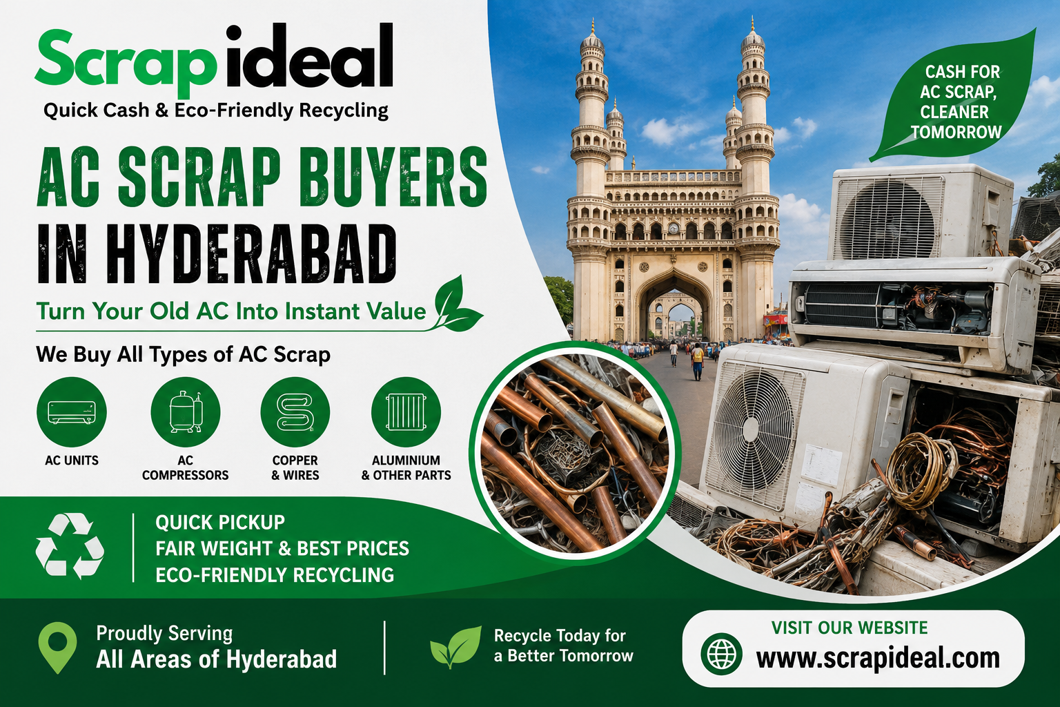 AC Scrap Buyers in Hyderabad