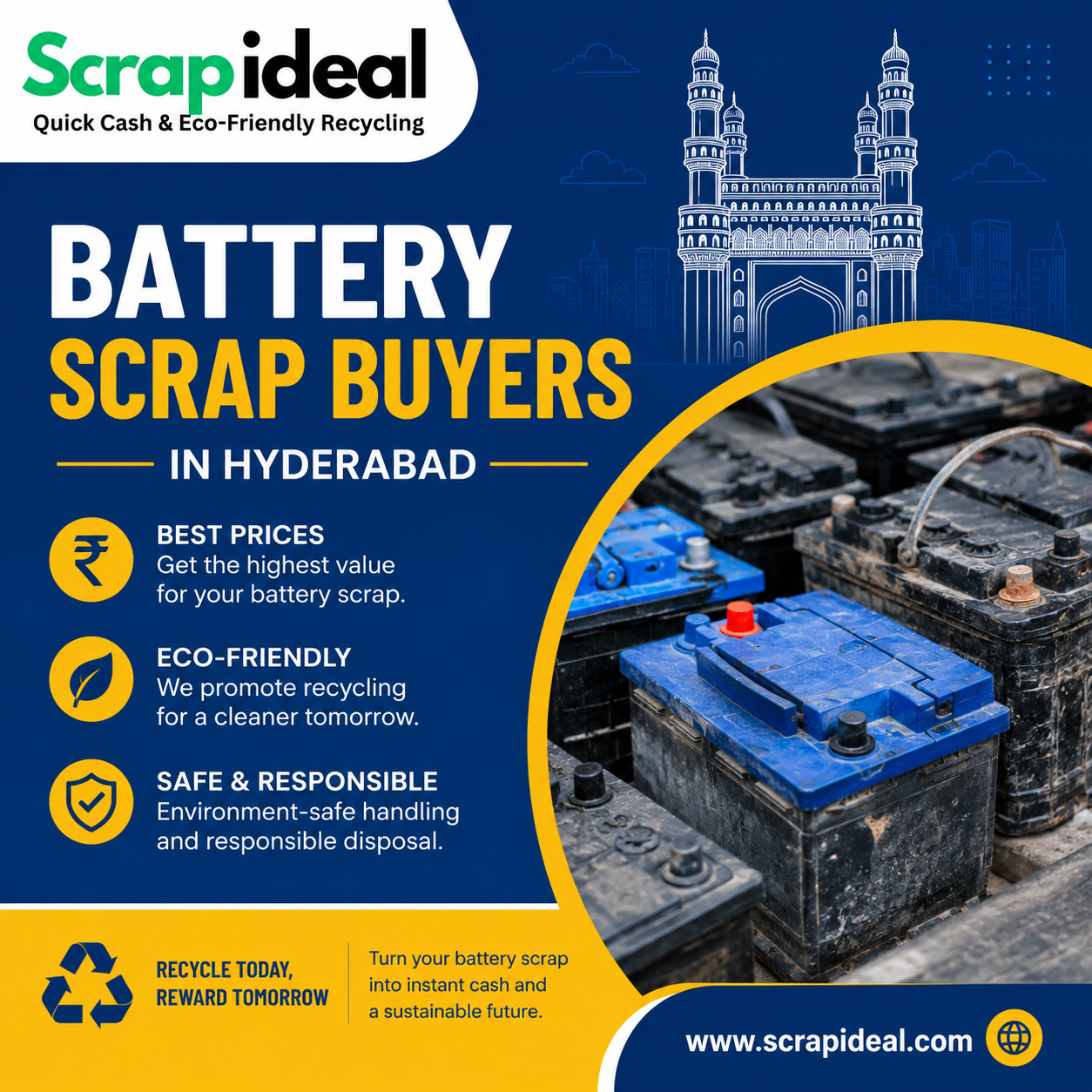 Battery Scrap Buyers in Hyderabad